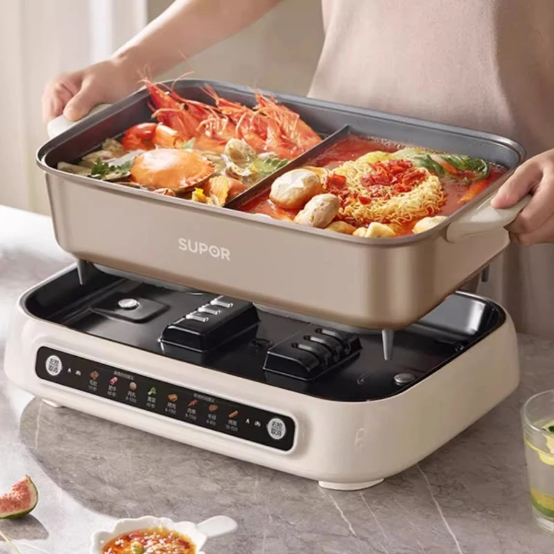 Hot Pot Electric - Electric hot pot double-flavor pot household