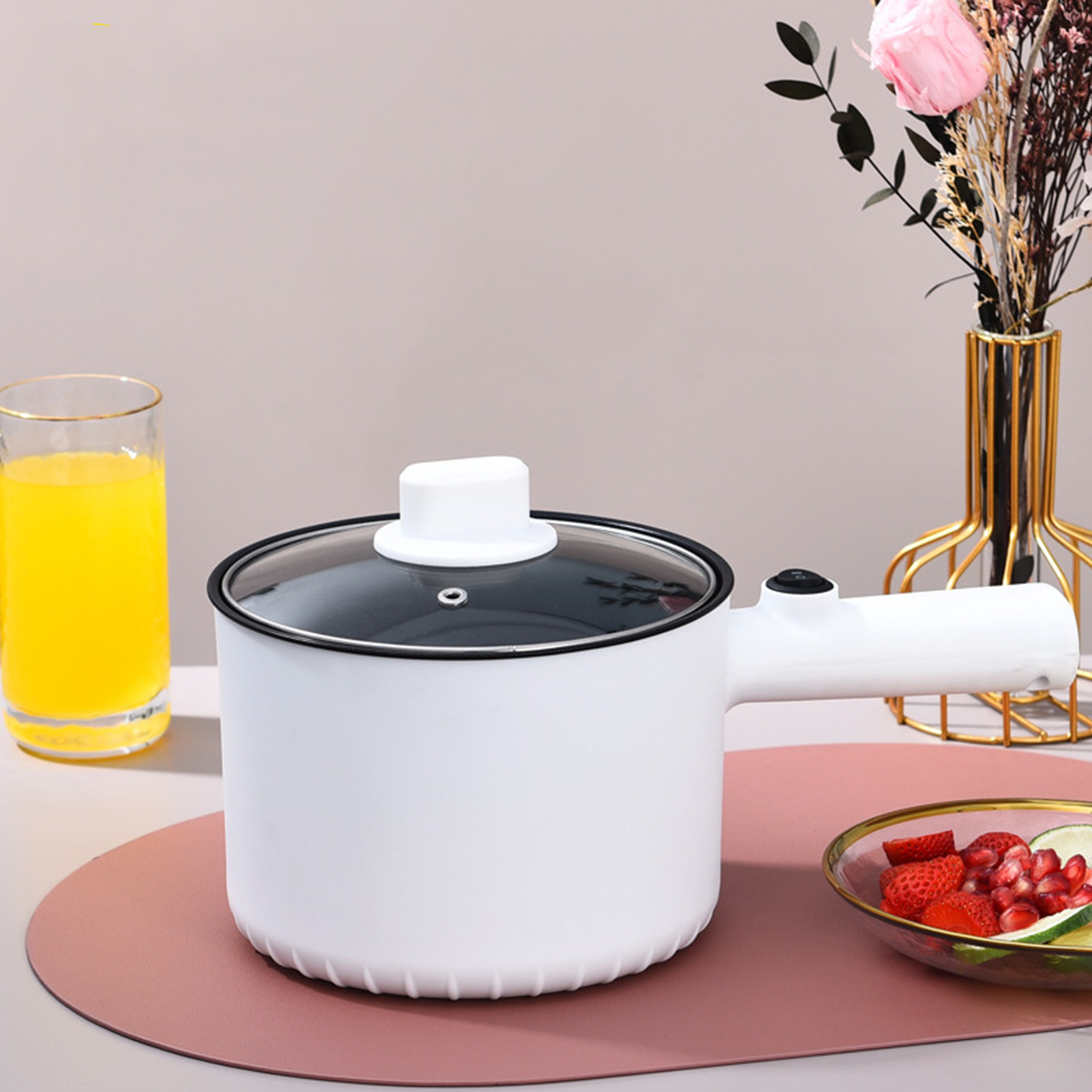 Hot Pot Electric - 1.5L Electric Cooking Pot Non Stick