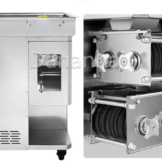 Kitchen Appliances Commercial - Commercial Electric Meat Cutter Stainless Steel
