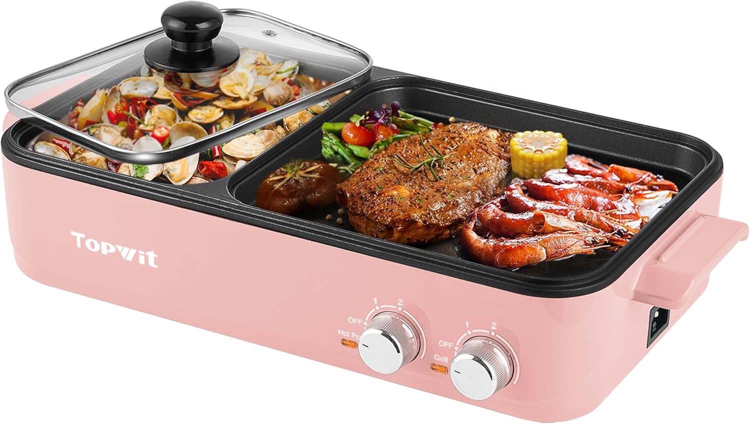 Hot Pot Electric - 2 in 1 Hot Pot &