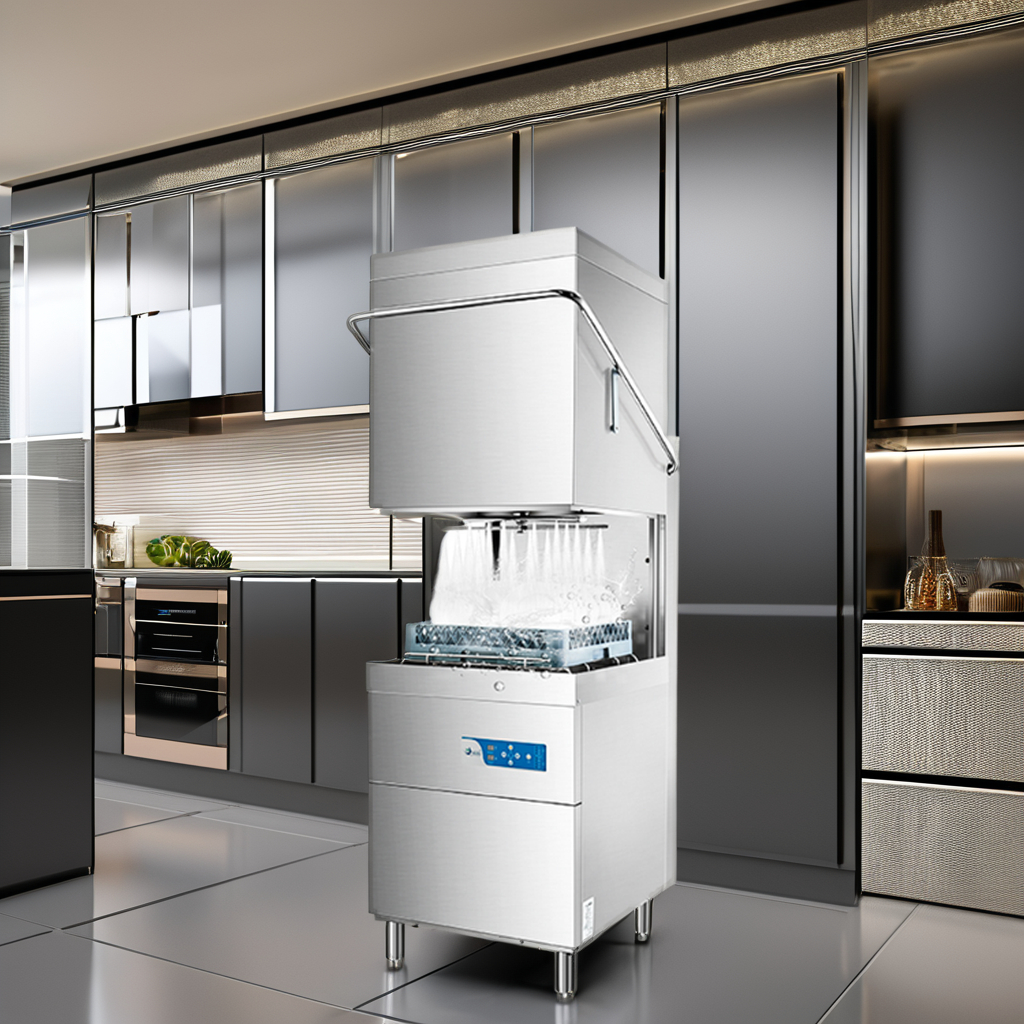 Kitchen Appliances Commercial - ef-Smart Electric Stainless Steel Freestanding Dishwasher