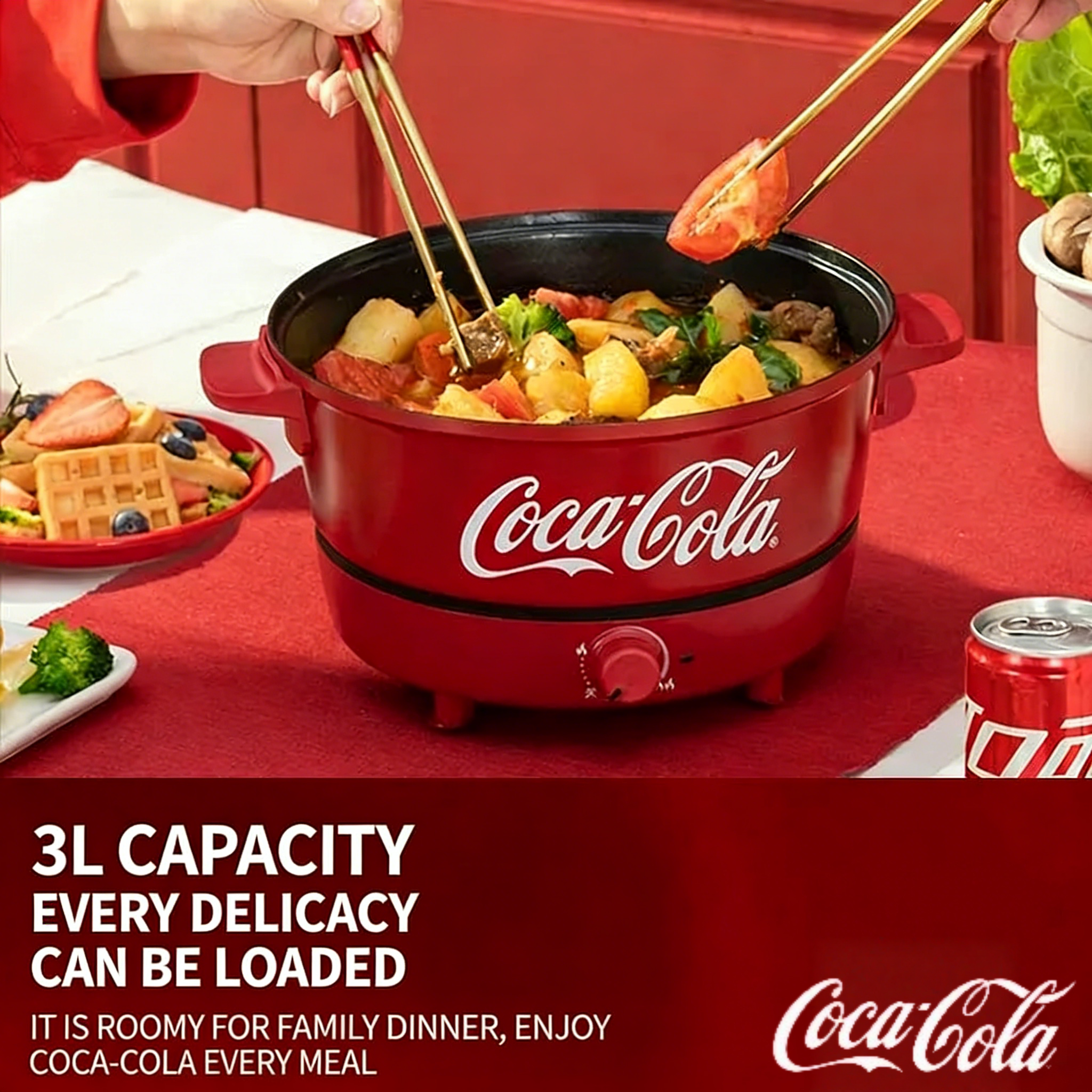 Coke 220V Portable Electric Mu - đánh giá và giá Hot Pot Electric