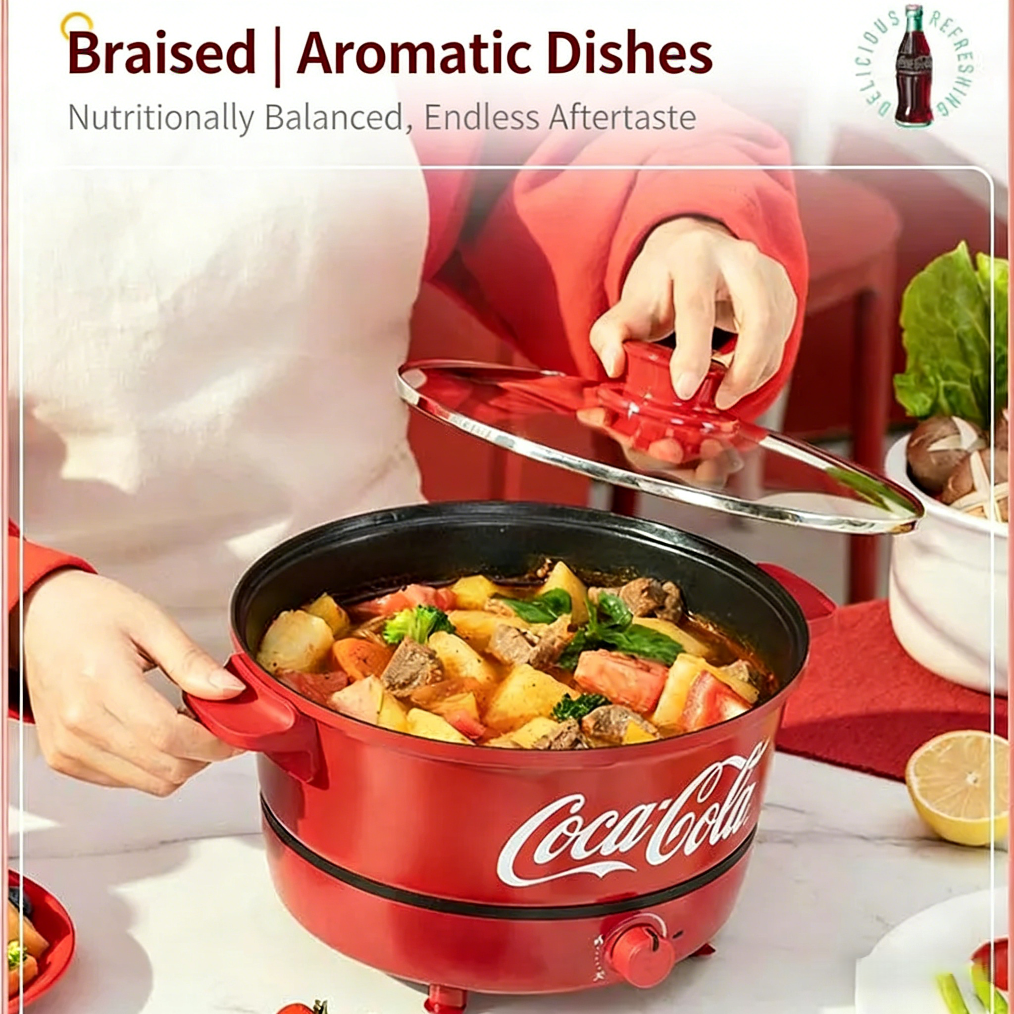 Coke 220V Portable Electric Mu - đánh giá và giá Hot Pot Electric