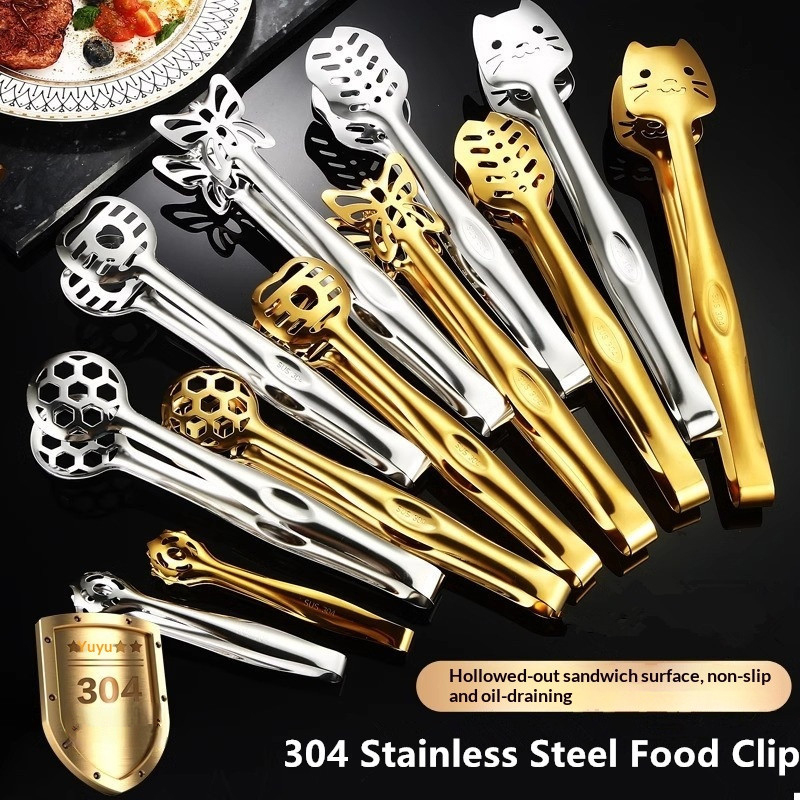 Stainless Steel Food Tongs Foo - đánh giá và giá Kitchen Appliances Small
