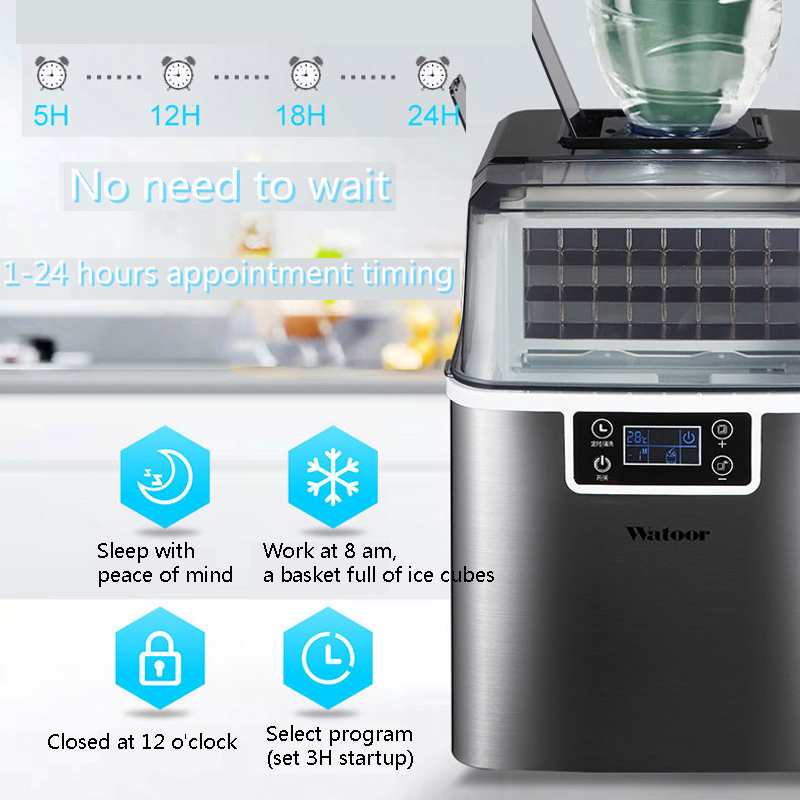 PBOBP Ice Cube Maker 30KG Wate - đánh giá và giá Kitchen Appliances Commercial