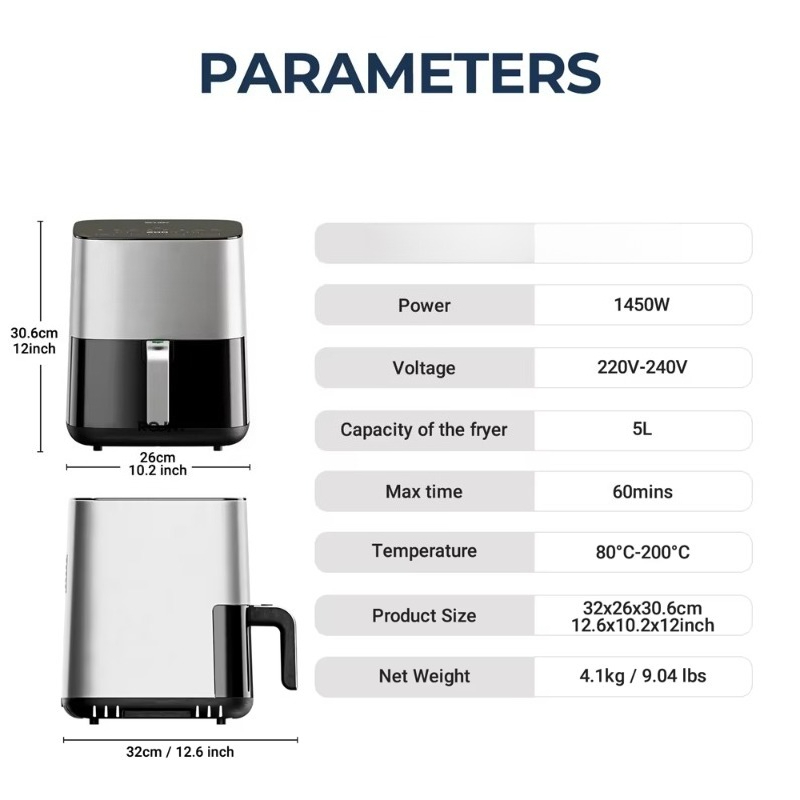 Hot-selling 5-liter visual tou - đánh giá và giá Kitchen Appliances Small