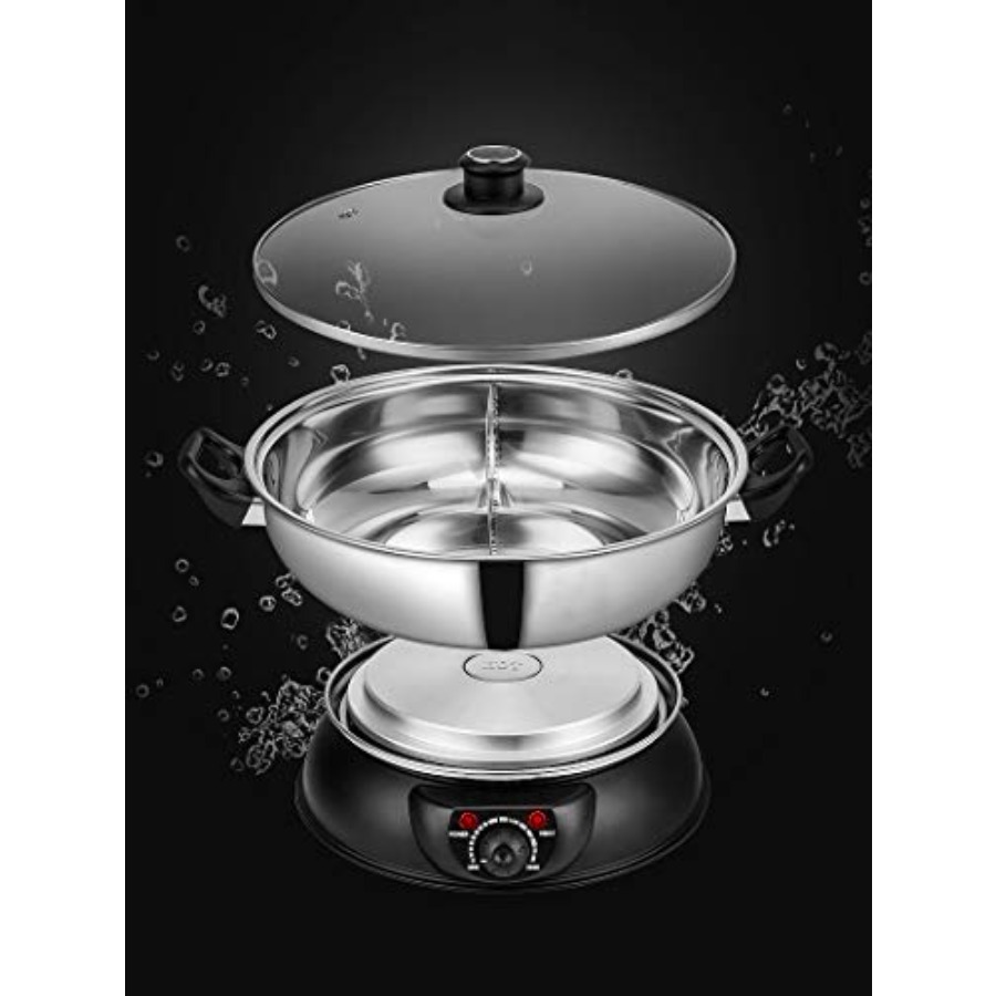5.1 L Electric Dual-Sided Shab - đánh giá và giá Hot Pot Electric