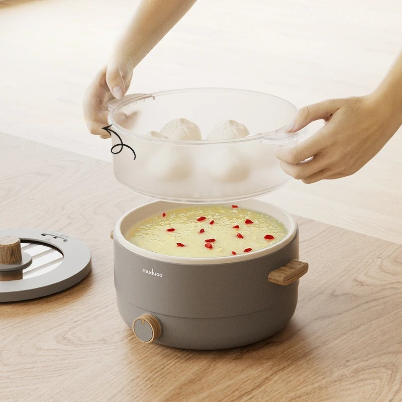 Dorm Electric Cooking Pot Smal - đánh giá và giá Hot Pot Electric