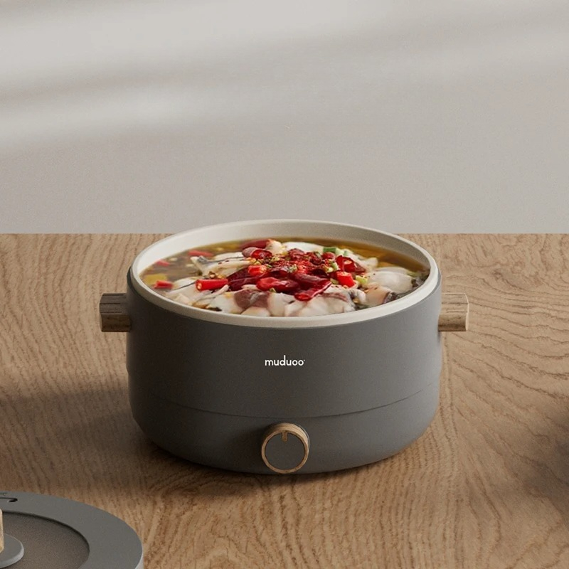 Dorm Electric Cooking Pot Smal - đánh giá và giá Hot Pot Electric