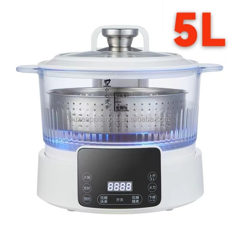 High Quality Low Sugar 5L Rice - đánh giá và giá Hot Pot Electric