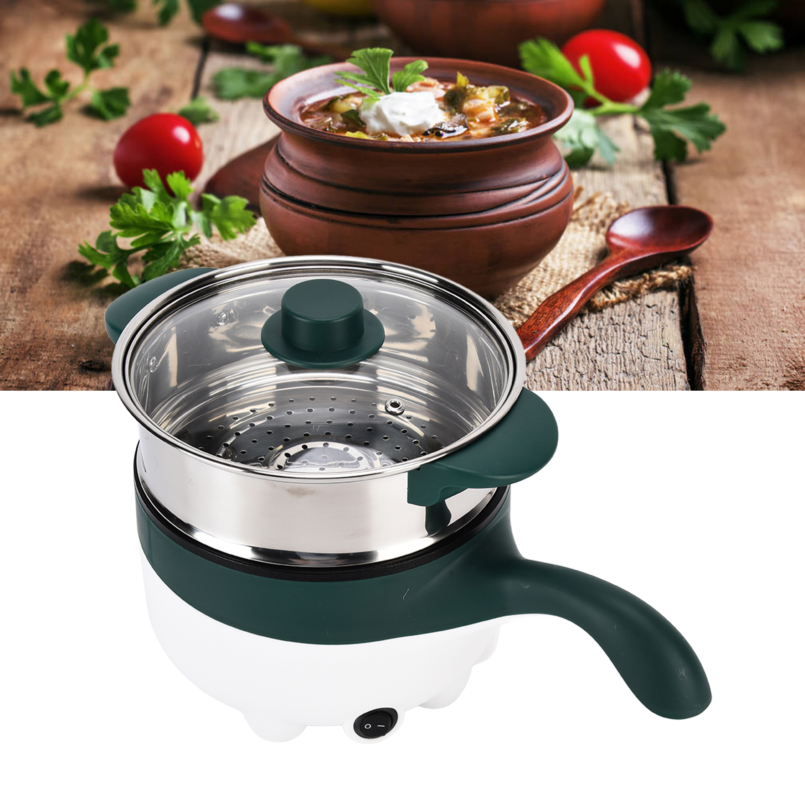 2L 12V Multifunctional Electri - đánh giá và giá Hot Pot Electric