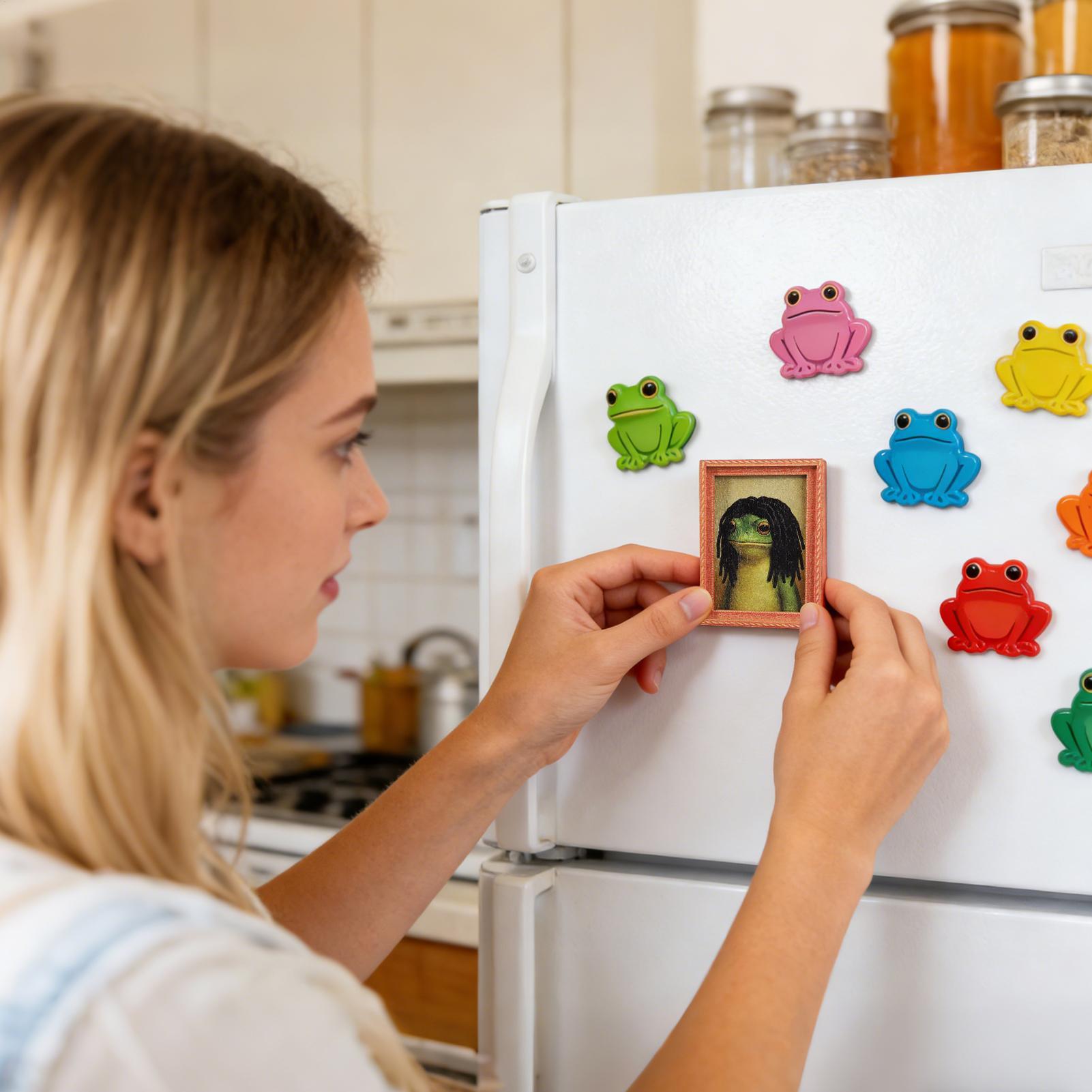 Funny Fridge Magnets Frog Phot - đánh giá và giá Kitchen Appliances Photos