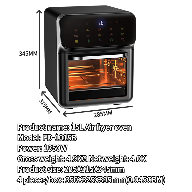 PANERKA Air Fryer With Viewing - đánh giá và giá Kitchen Appliances Commercial