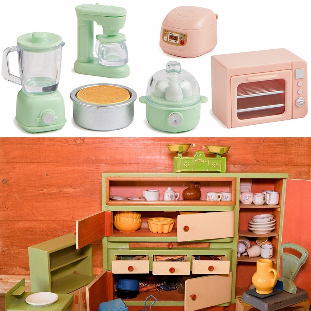 1/12 Scale Dollhouse Kitchen A - đánh giá và giá Kitchen Appliances Photos